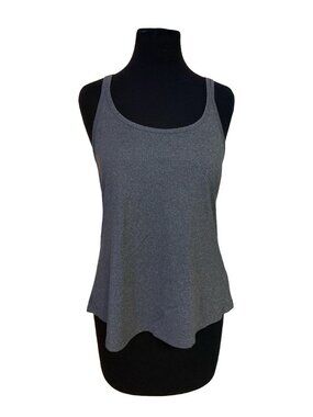 Old Navy Active Go Dry Strappy Tank Top Gray Loose Fit Athletic Women’s M